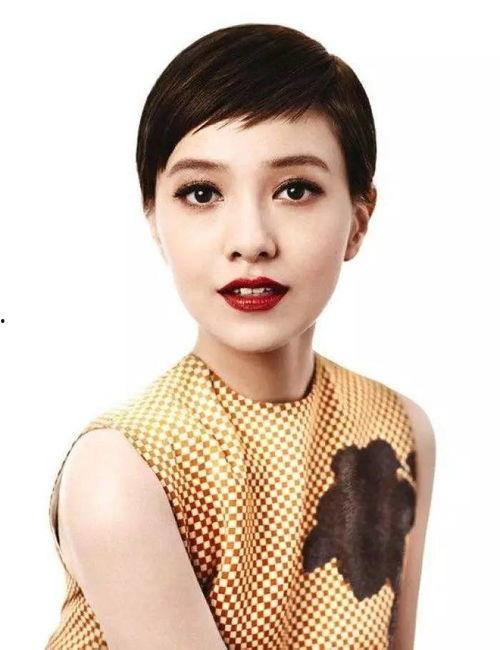 短头发的女明星